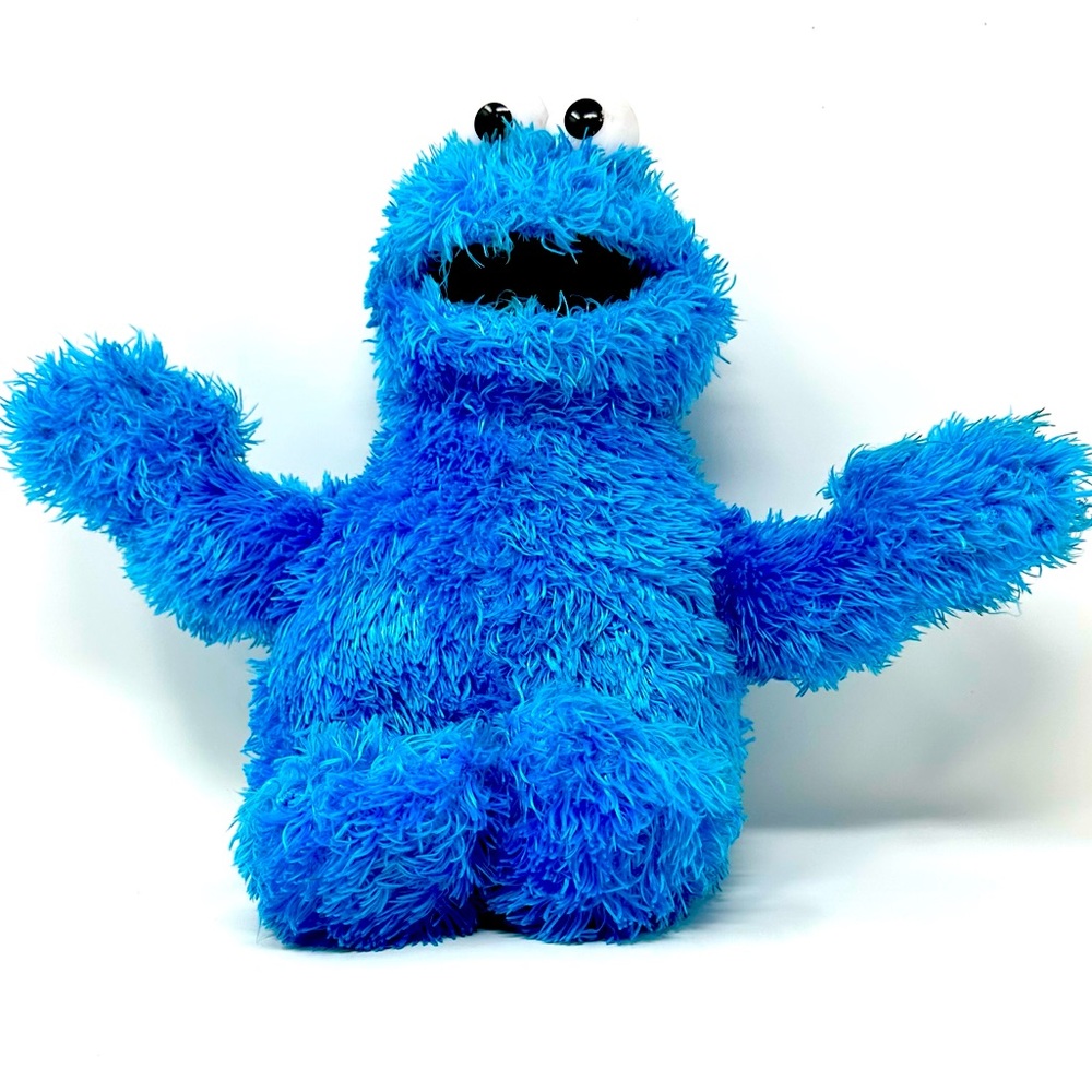 Cookie Monster Plush Doll Animal Sesame Street 12” 2010
